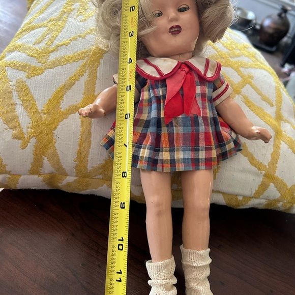 SHIRLEY TEMPLE doll 13" COMPO 30's all original clothes - Picture 7 of 9